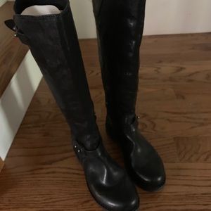 Rag and Bone Moto boots knees length
